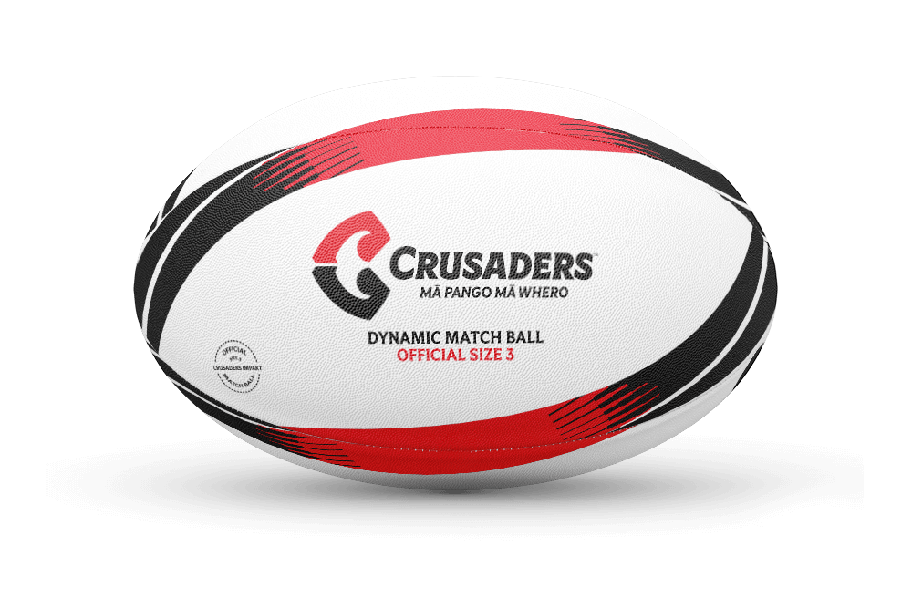 Crusaders Rugby Match Ball Size 3 Ball Zone