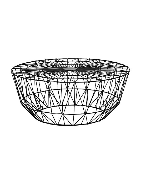 Black Wire Coffee Table Ballarat Event Hire
