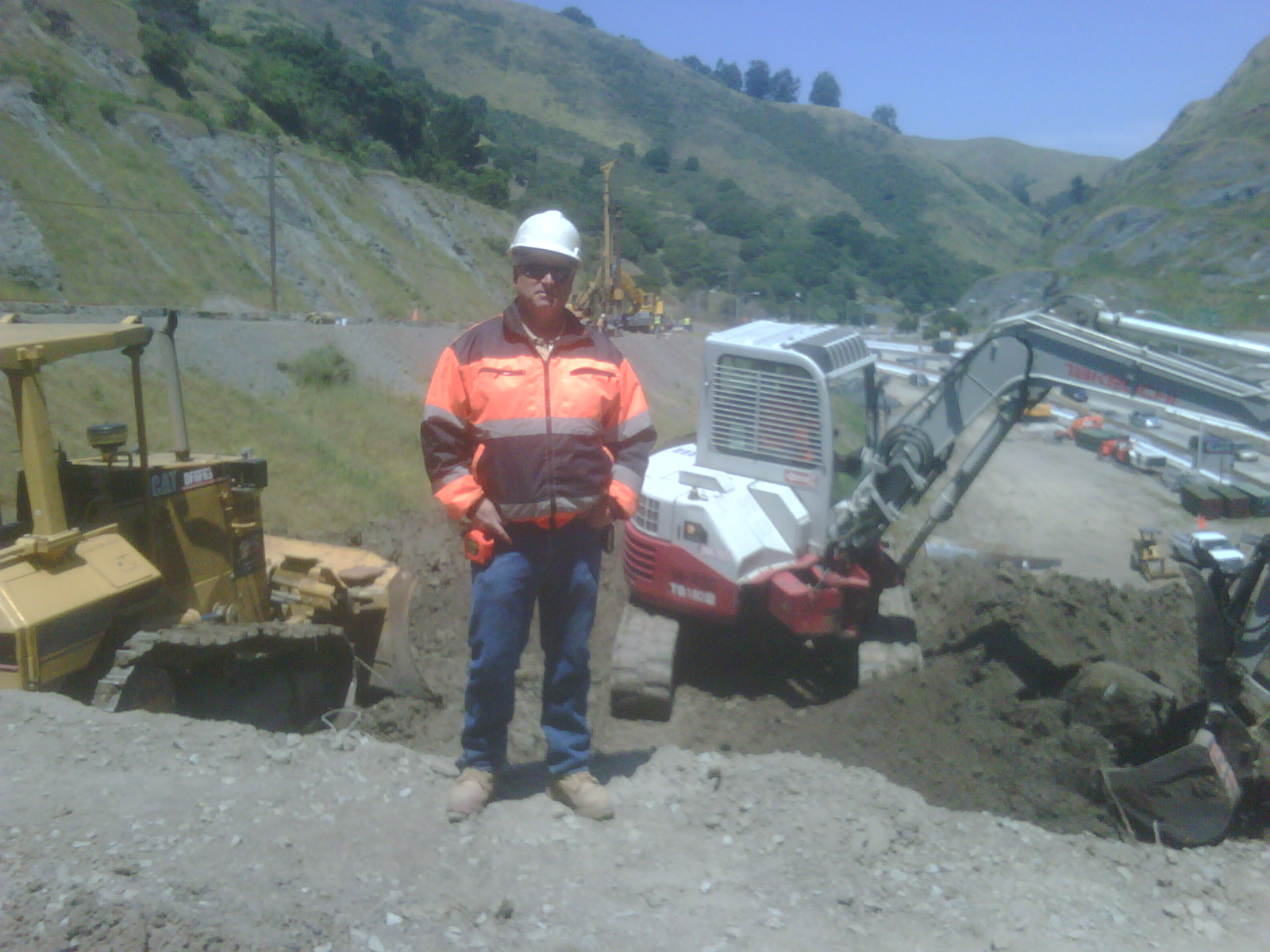 Job 157 Caldecott Tunnel Grading Photo 10 Gordon N. Ball, Inc.