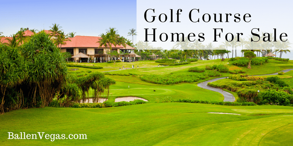 Golf Course Homes with a View under 300K