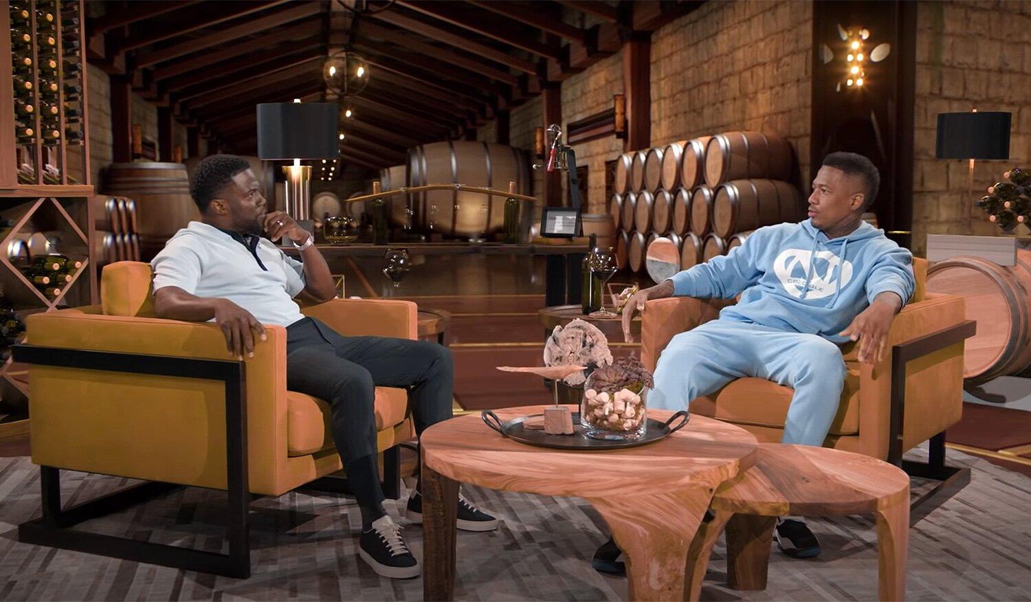 Kevin Hart Gifts Nick Cannon a Vending Machine Filled With