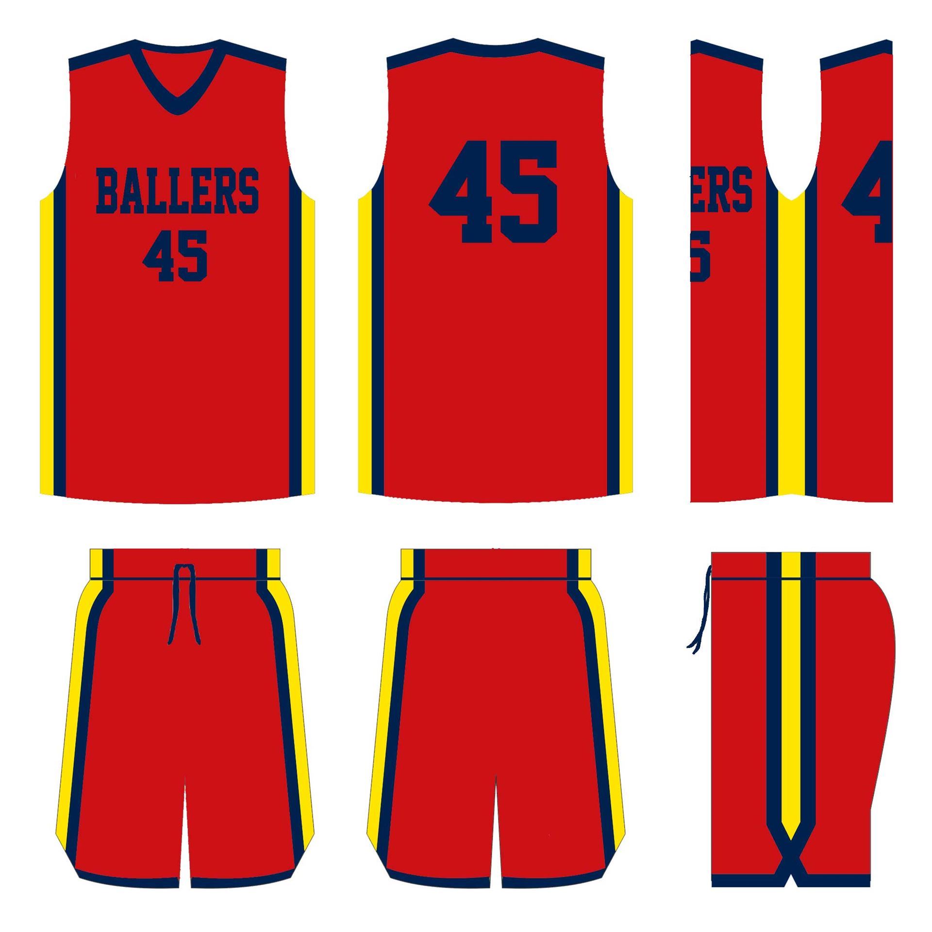 Ballers Beast Basketball Kit Style 512 Custom