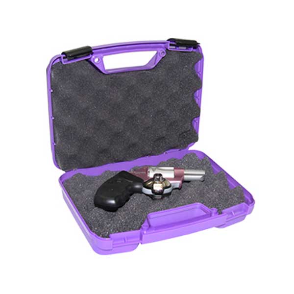 Purple Mtm Casegard Handgun Case Ballistics & Bling
