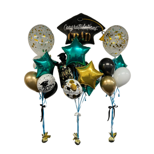 Graduation Balloon Bouquet Bundle Balloons and Events