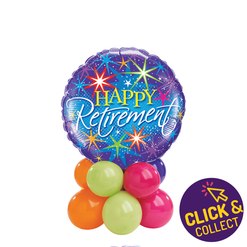 Happy Retirement Mini Bouquet Balloonatic We are more than just