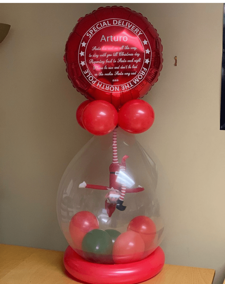 Stuffed balloon special delivery Balloon Palace