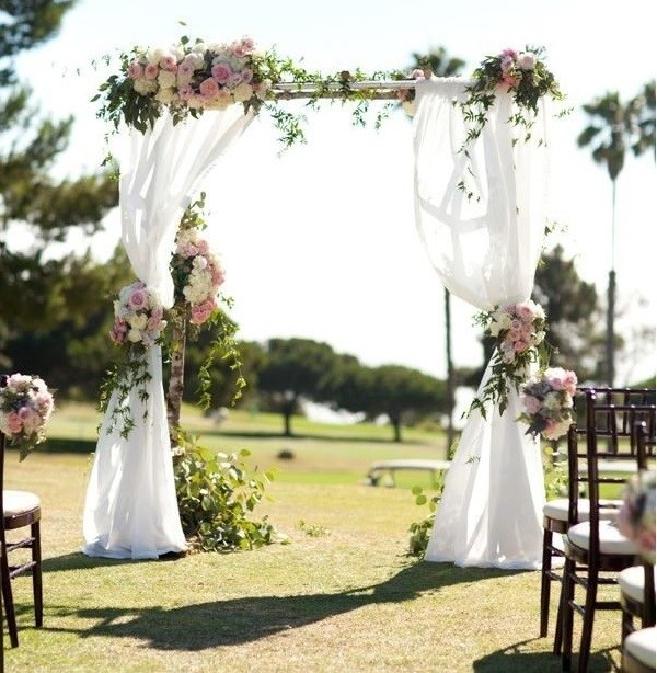 Meadow Flower Arch Rental Balloons Bash