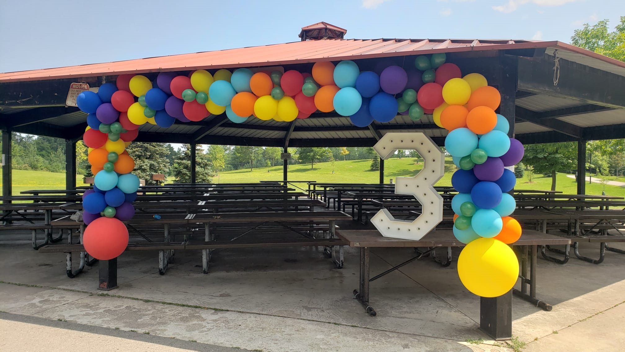 Decorating with Balloons in Mississauga Parks Balloons Bash