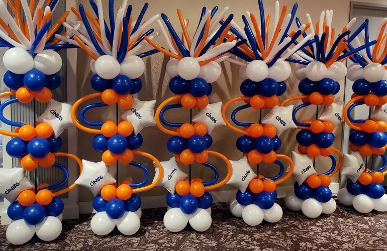Branded Balloon Decor Corporate Event Balloons