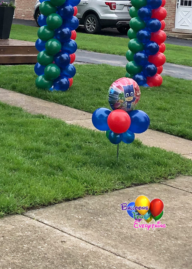 Classic with Foil Balloon Stick