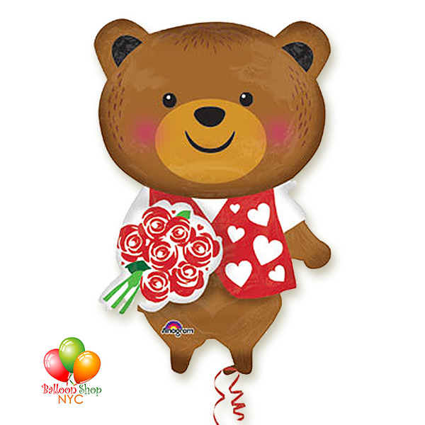 valentines bear delivery