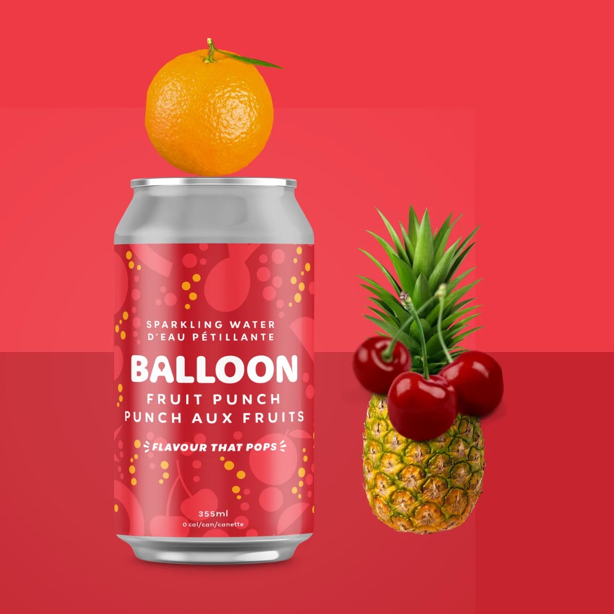 Balloon Fruit Punch 12pack Balloonwaterco