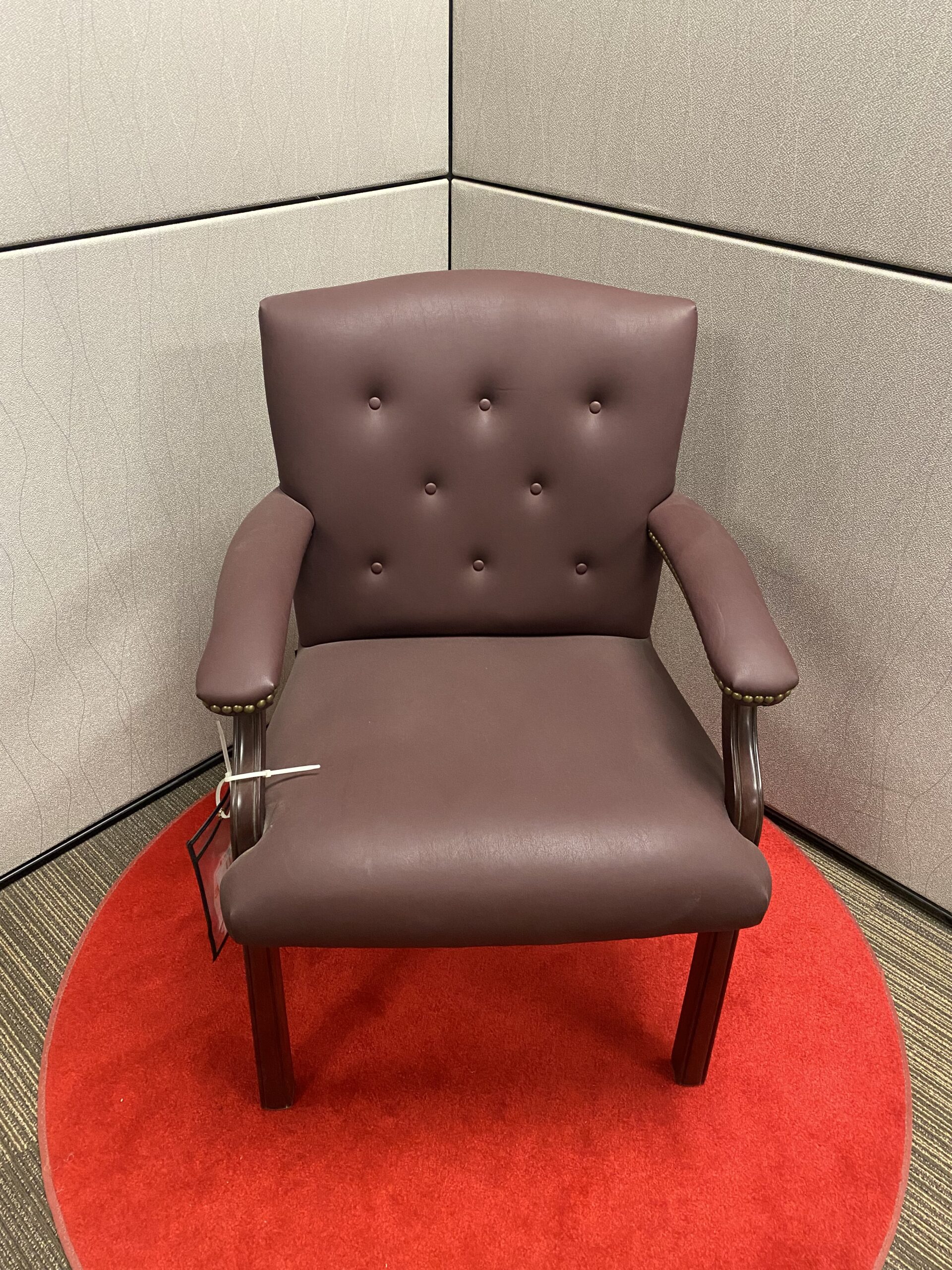 HON Traditional Leather Guest Chair 99 Ball Office Products