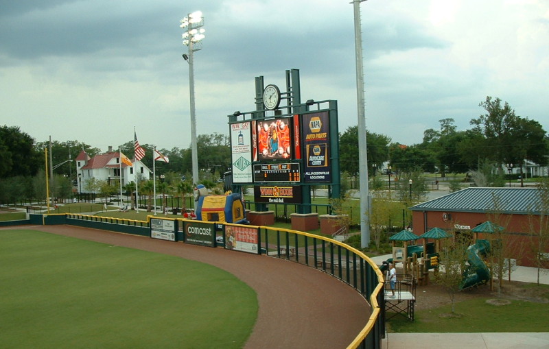 The Baseball Grounds of Jacksonville / Jacksonville Suns Ballpark Digest