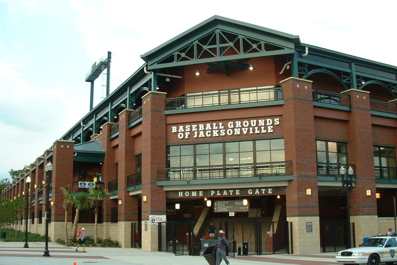 The Baseball Grounds of Jacksonville / Jacksonville Suns Ballpark Digest