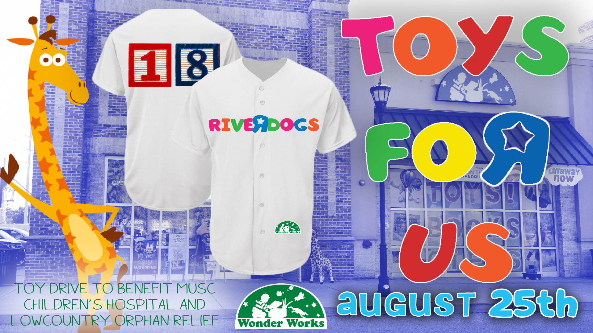 RiverDogs to Celebrate "Toys foR Us" Night Ballpark Digest