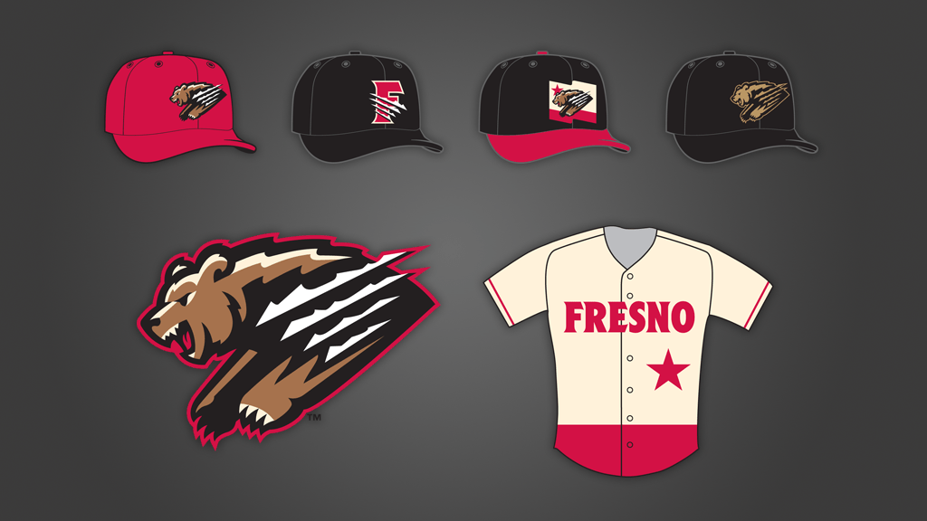 New Fresno Grizzlies Branding Unveiled Ballpark Digest