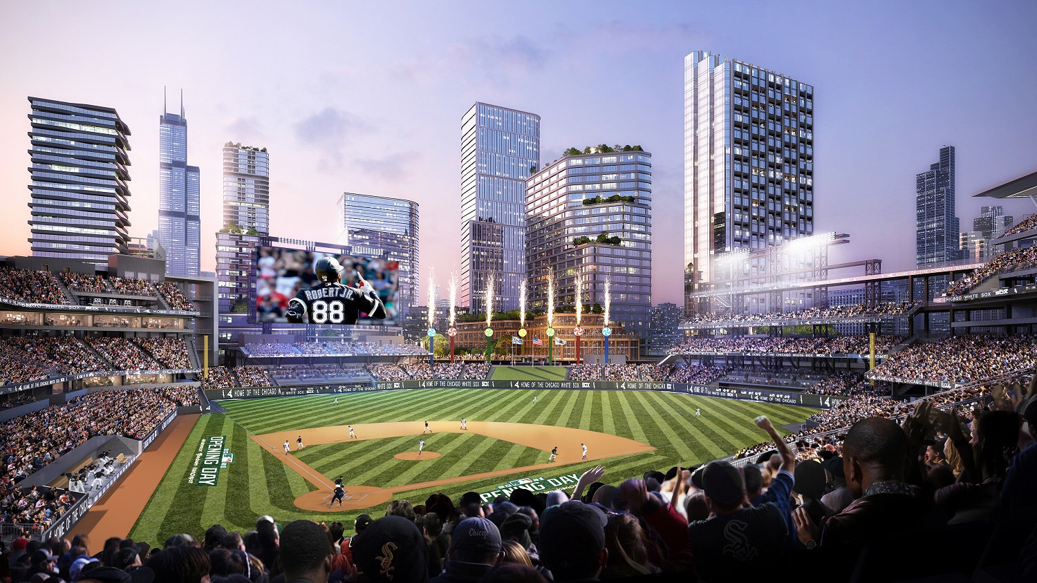 Plans for new Chicago White Sox ballpark unveiled Ballpark Digest