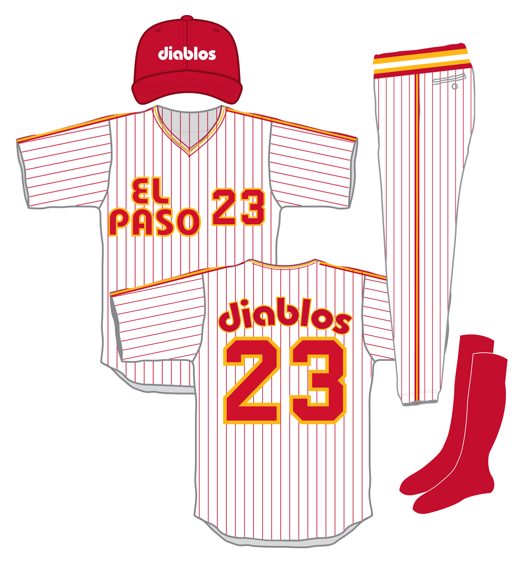 el paso diablos jersey