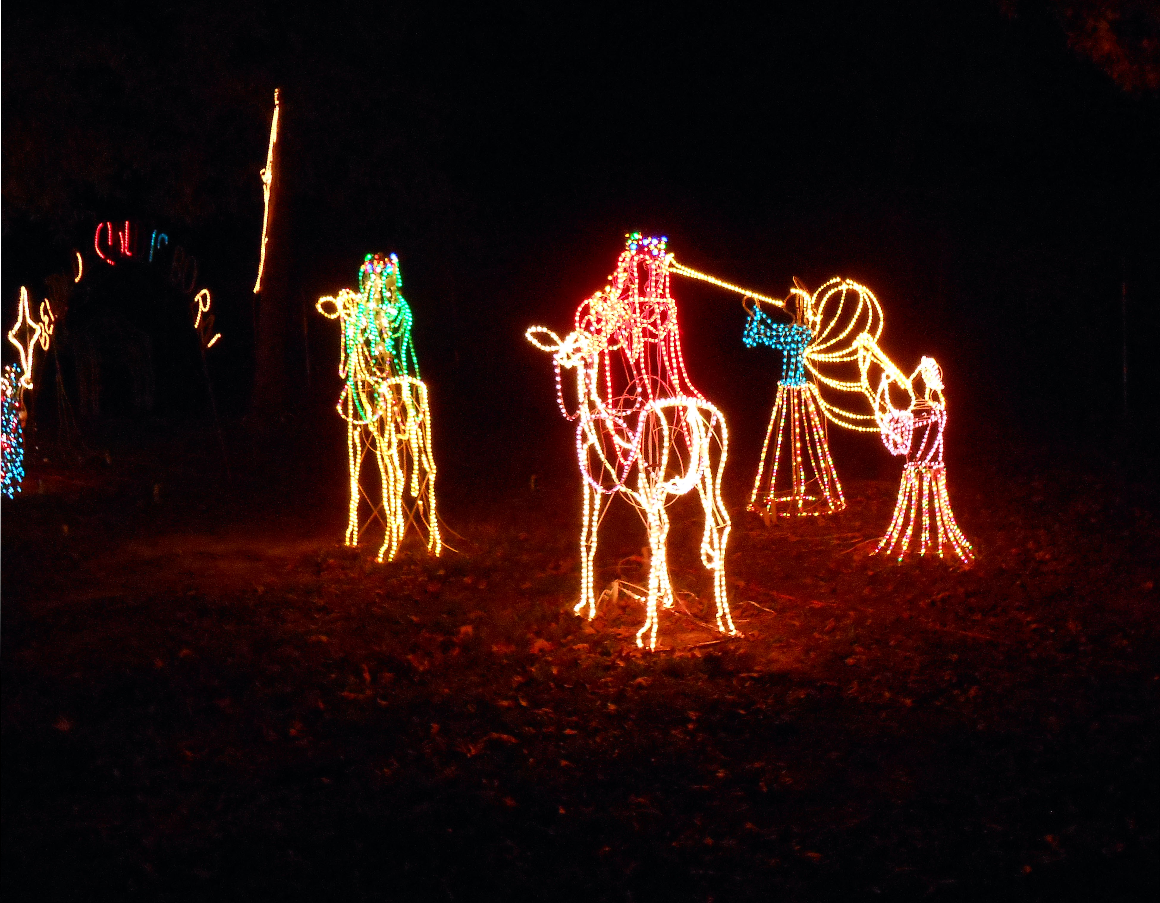 Christmas Lights Bring Visual Element to the Season Ballparks Beaches