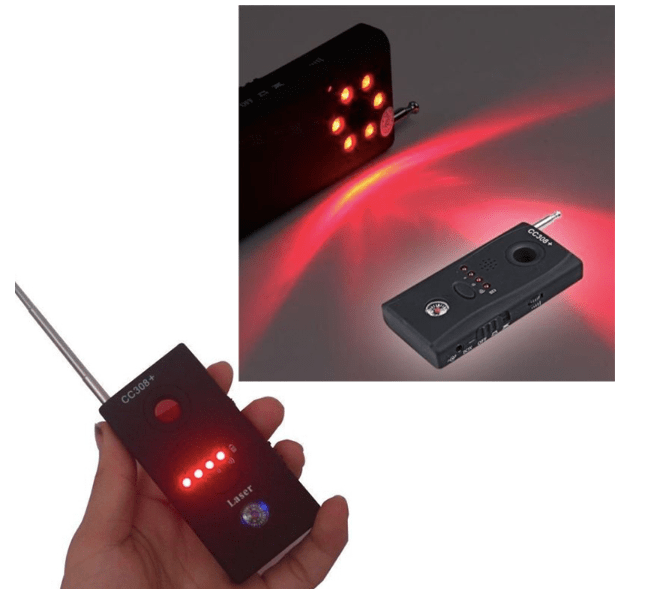 detect hidden cameras and microphones