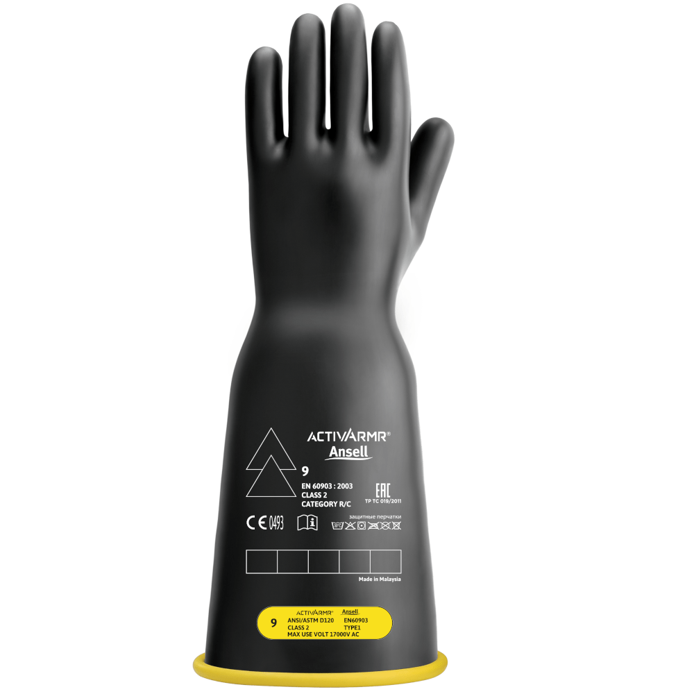 Rubber Insulating Gloves Class 00 Class 0 Class 1 Class 2 Class 3