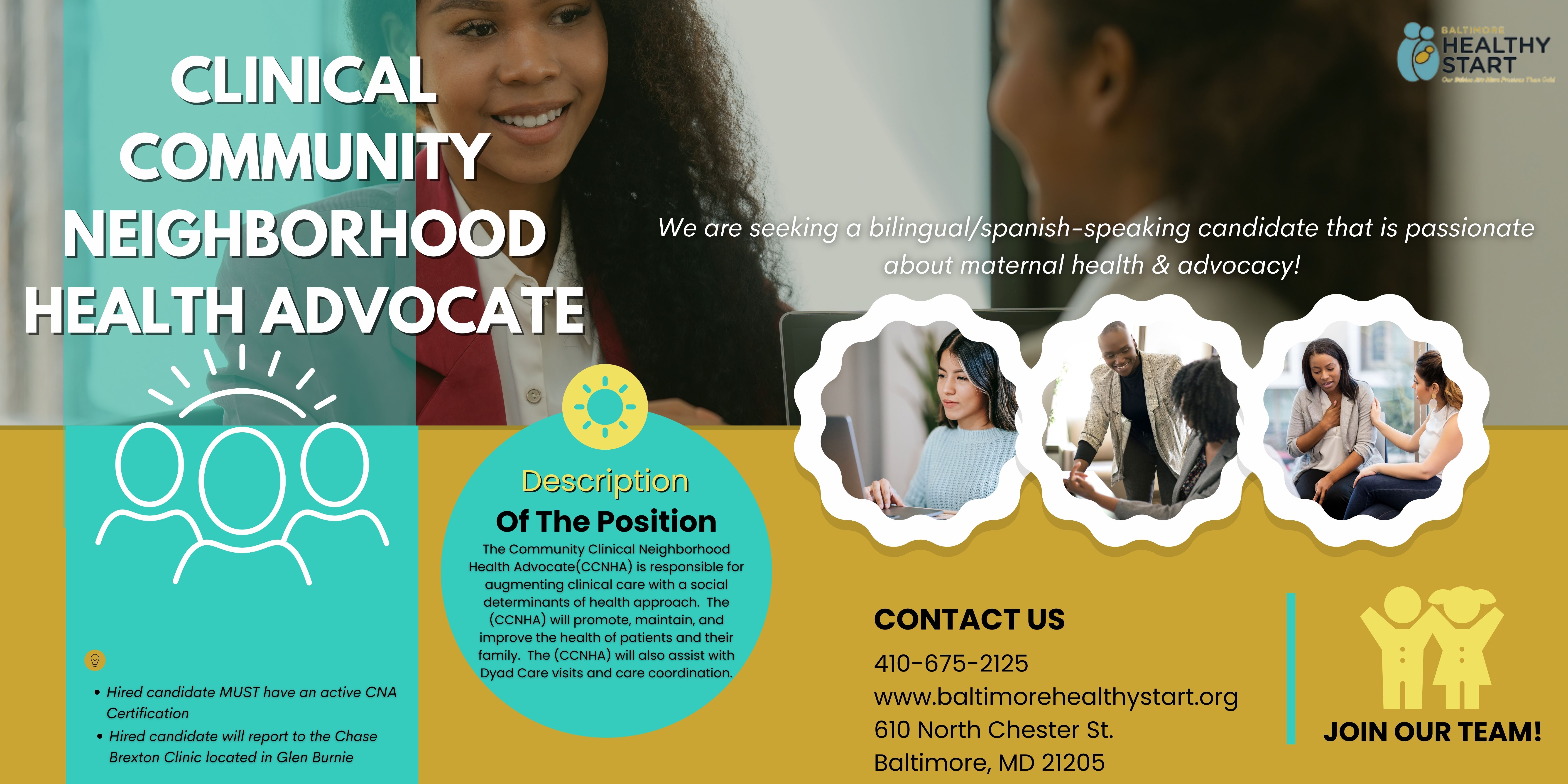 Baltimore Healthy Start Our babies are more precious than gold