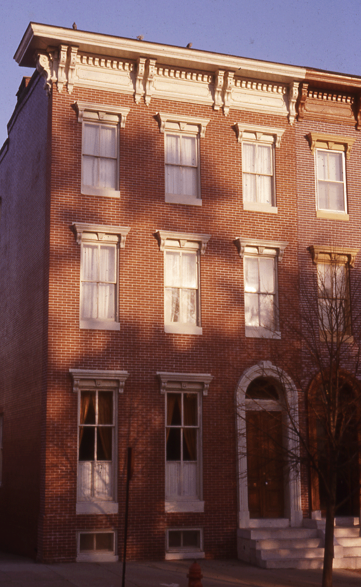 Baltimore Building of the Week Italianate Rowhouse Baltimore Heritage