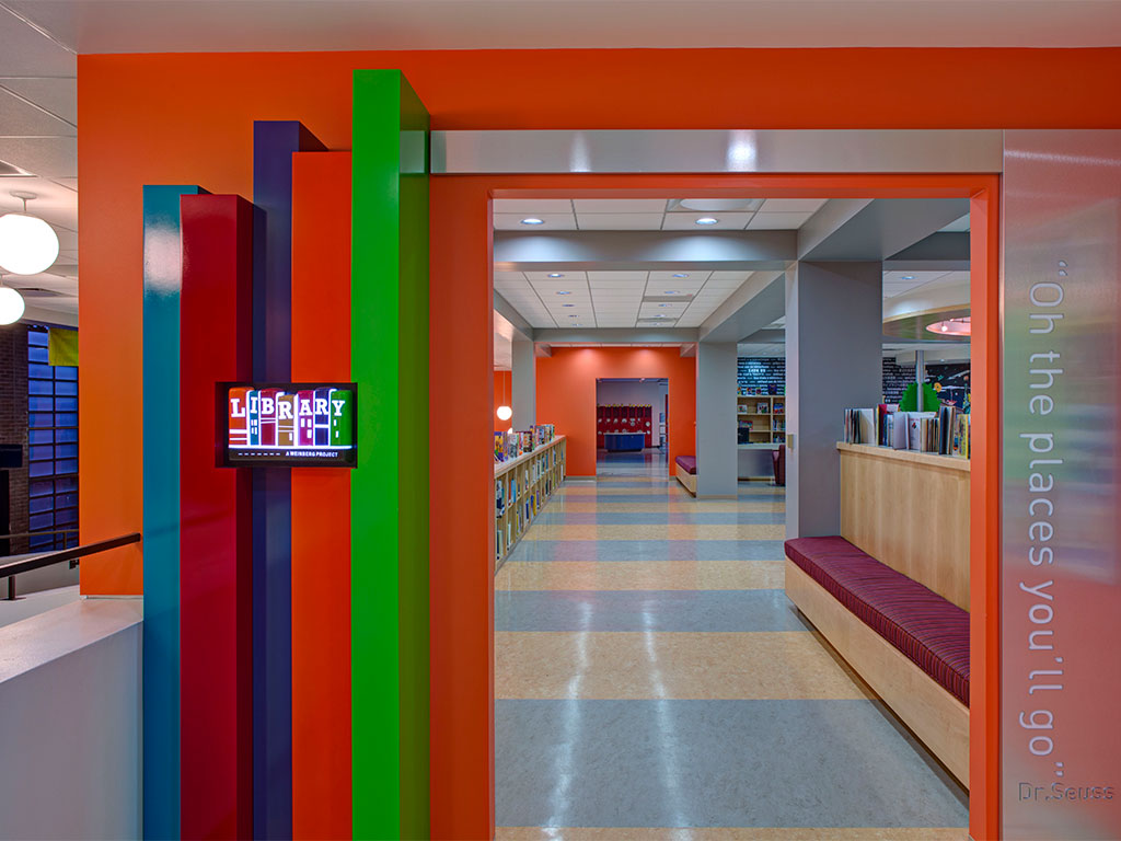 Moravia Park Elementary School Baltimore Library Project