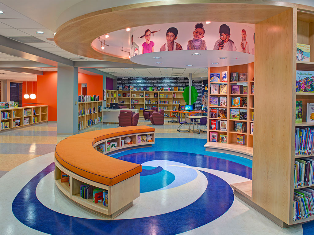 Moravia Park Elementary School Baltimore Library Project