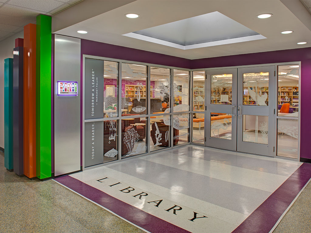 Morrell Park Elementary/Middle School Baltimore Library Project