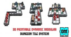 3d printable dungeon tiles 【 STLFinder