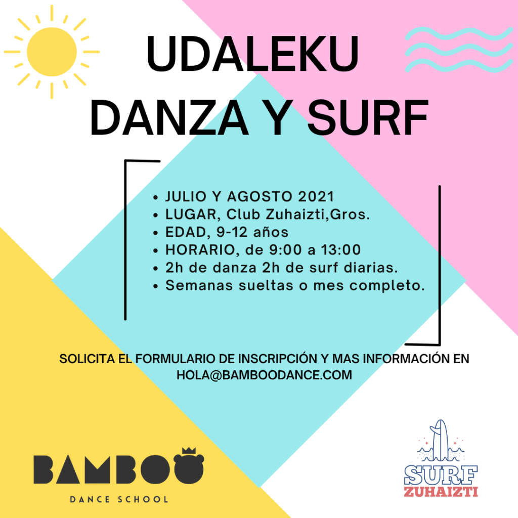 UDALEKU DANZA Y SURF 2021 🥇 BambooDance