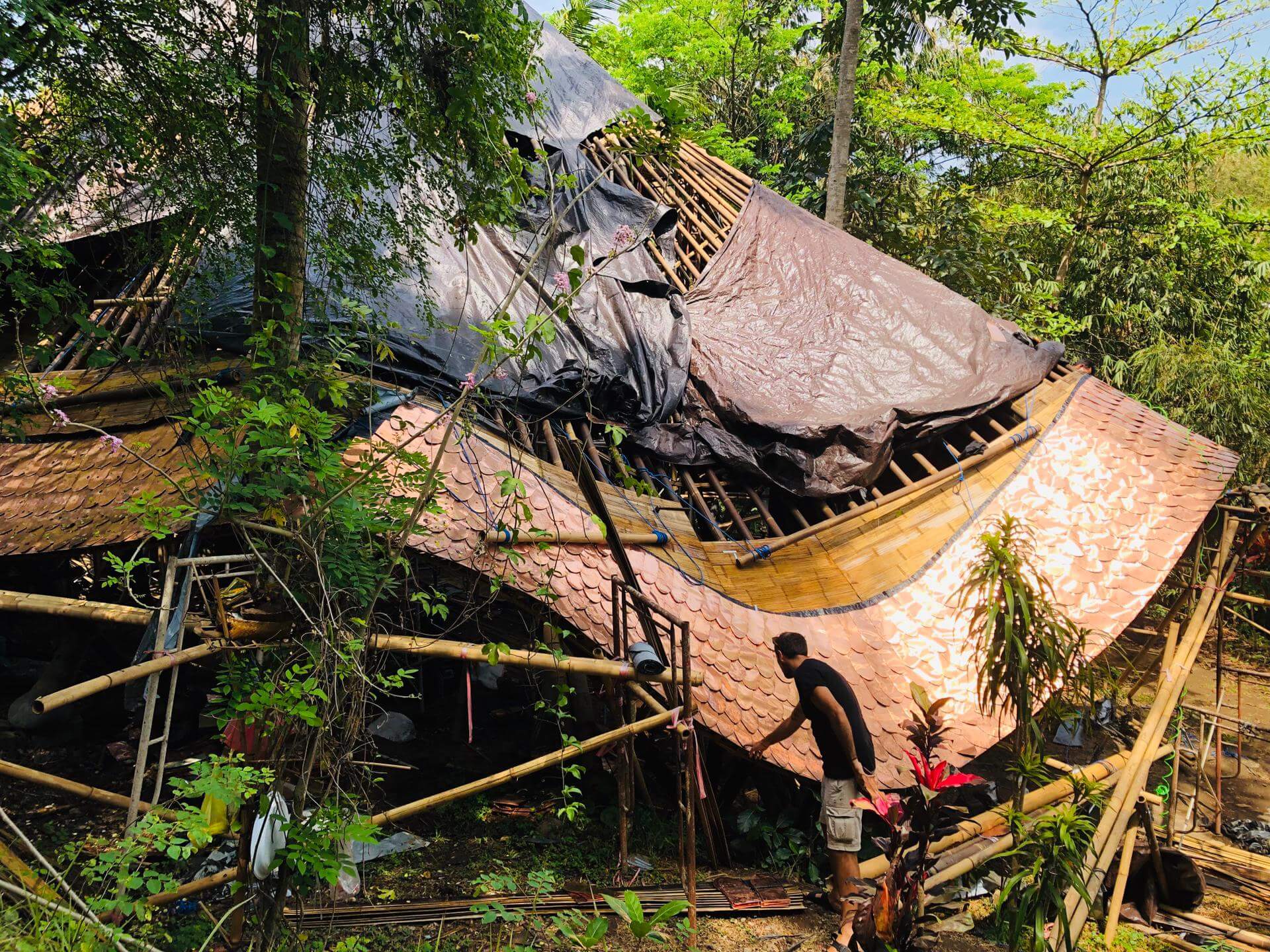 Roofing Systems For Bamboo Buildings