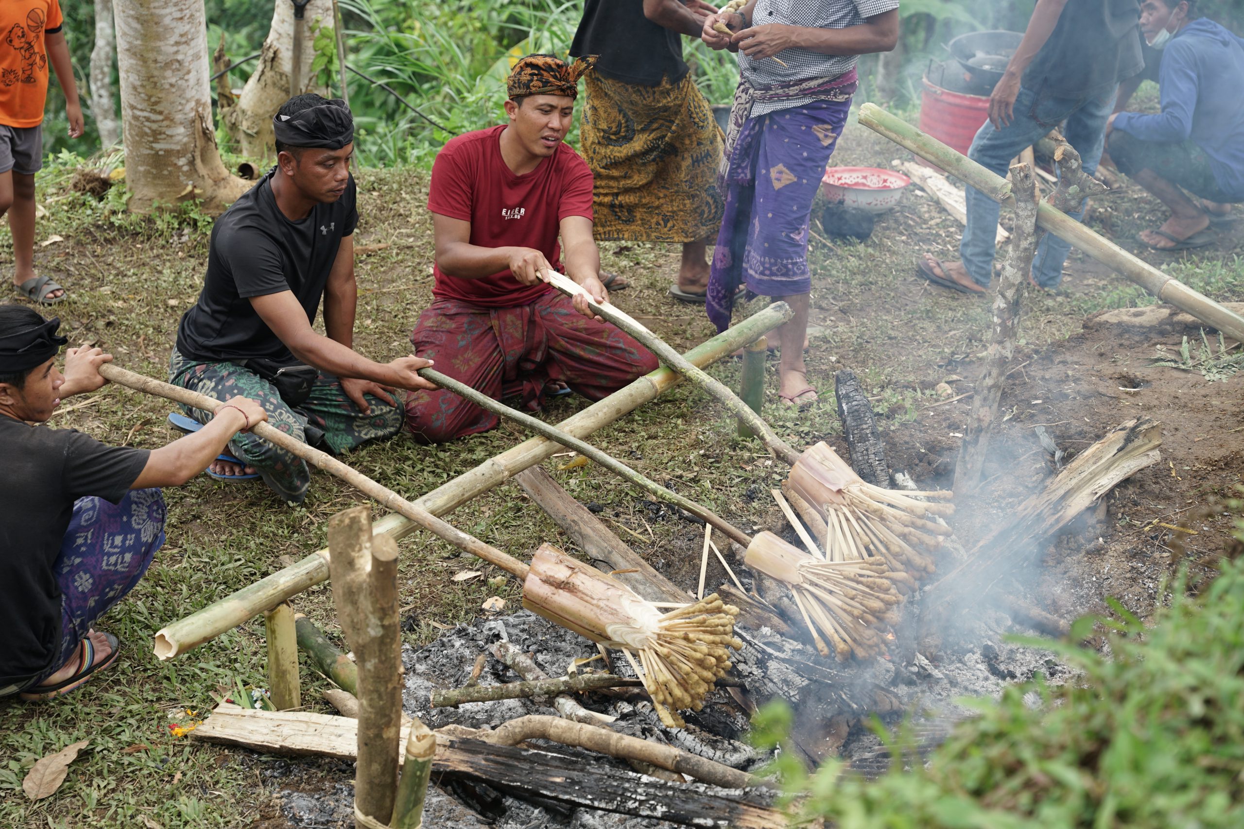 Ceremonial Uses of Bamboo in Bali