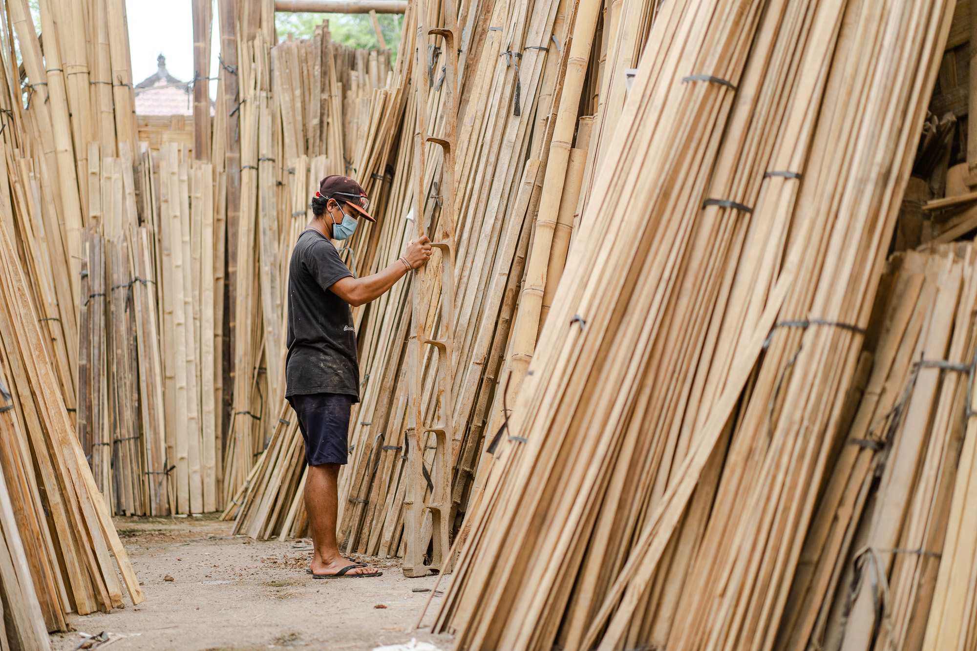 BAMBOO U Dry process at Bamboo Pure Factory Bamboo U