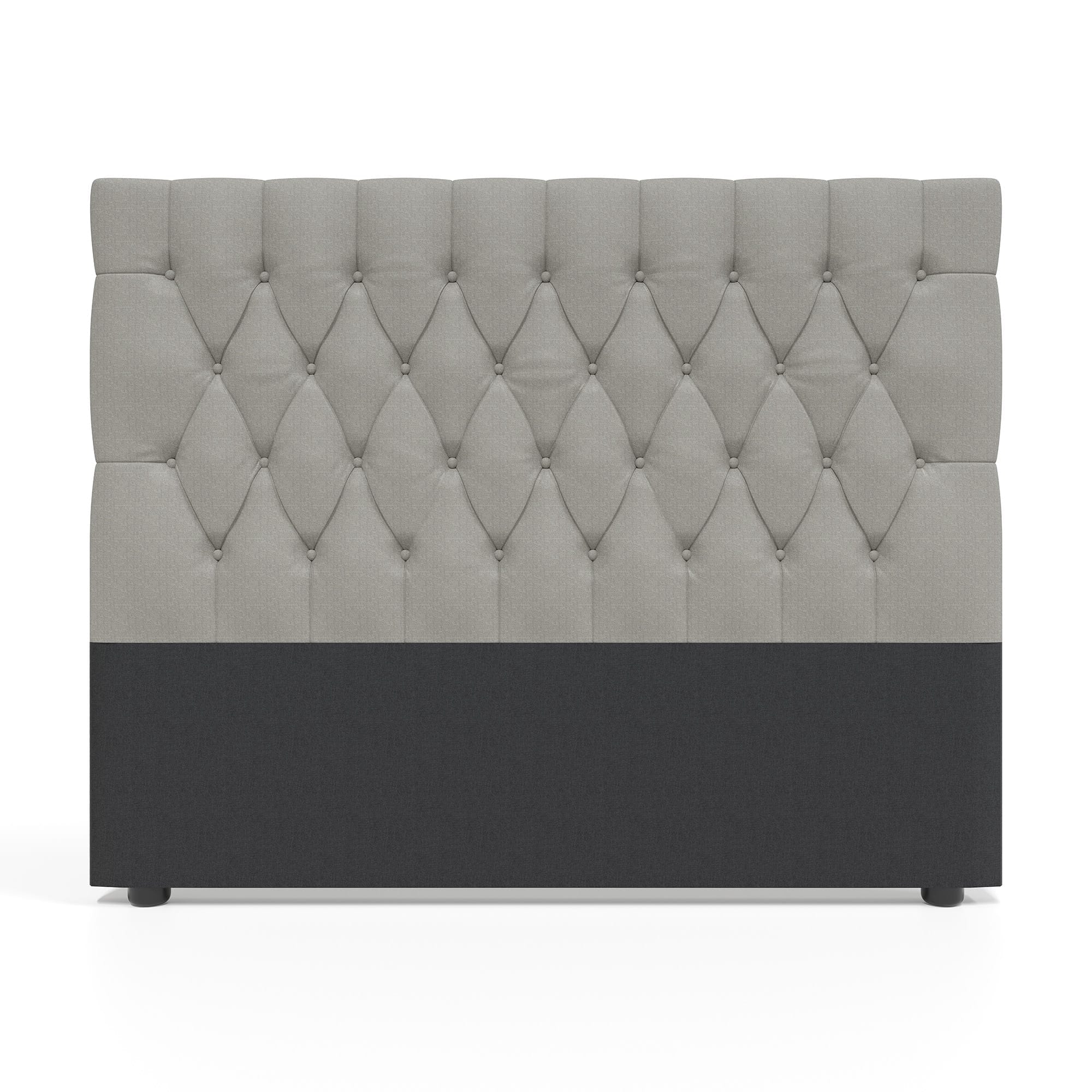 Deep Buttoned Headboard Cream BAM! Flatpack Simplicity