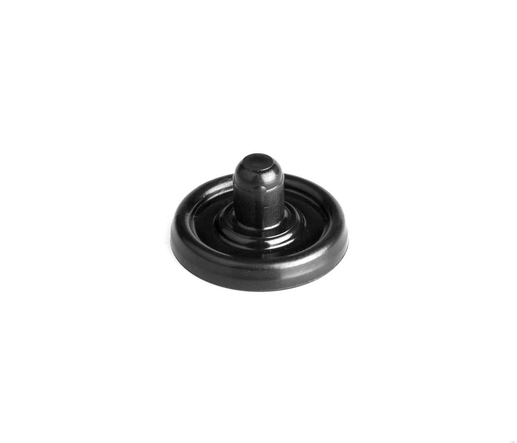 Ø40x7 Black plastic feet Bamelux Prodotti e Componenti d'Arredo