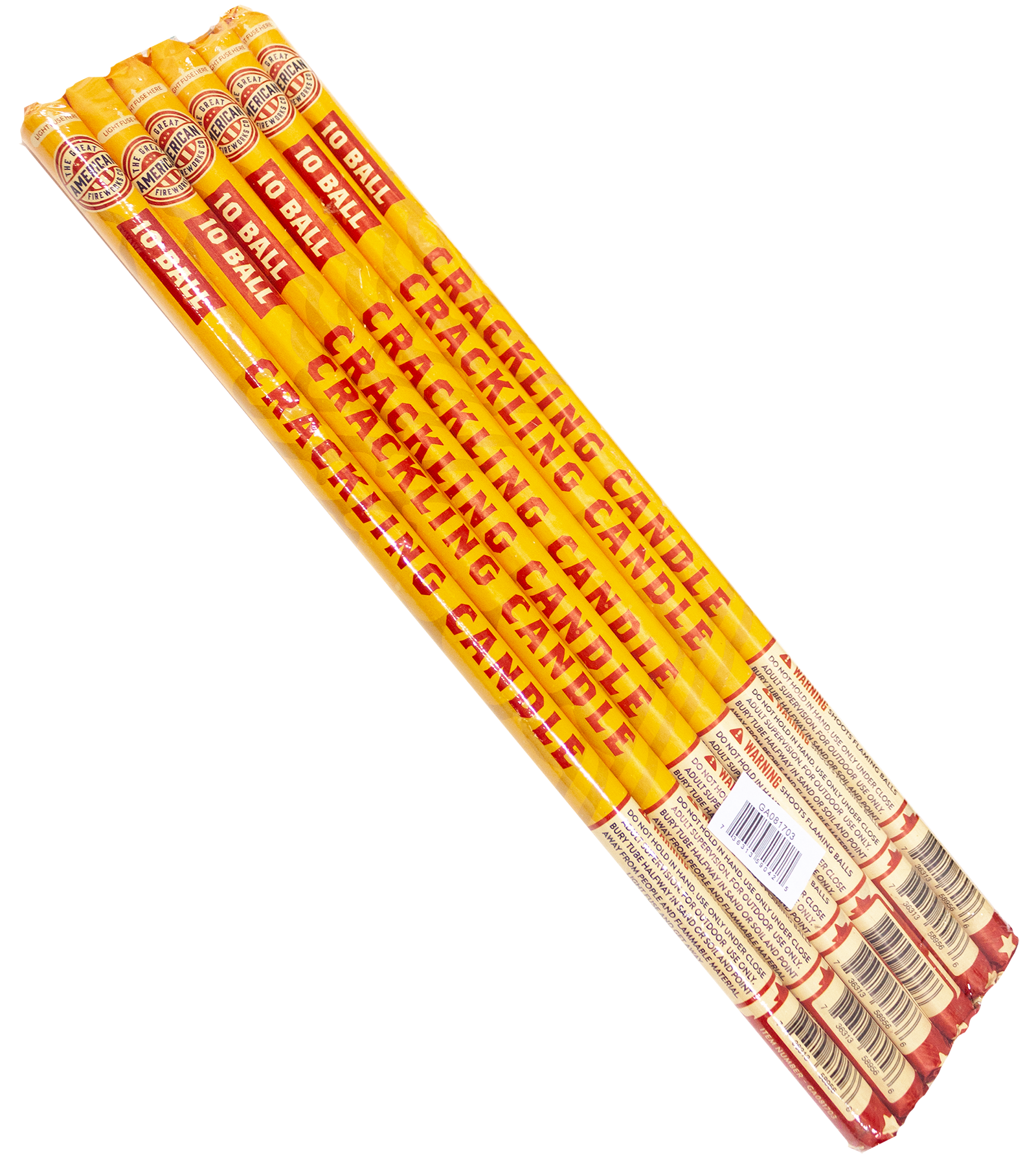 Crackling Candles BAM — Orlando Fireworks Delivery & Sales