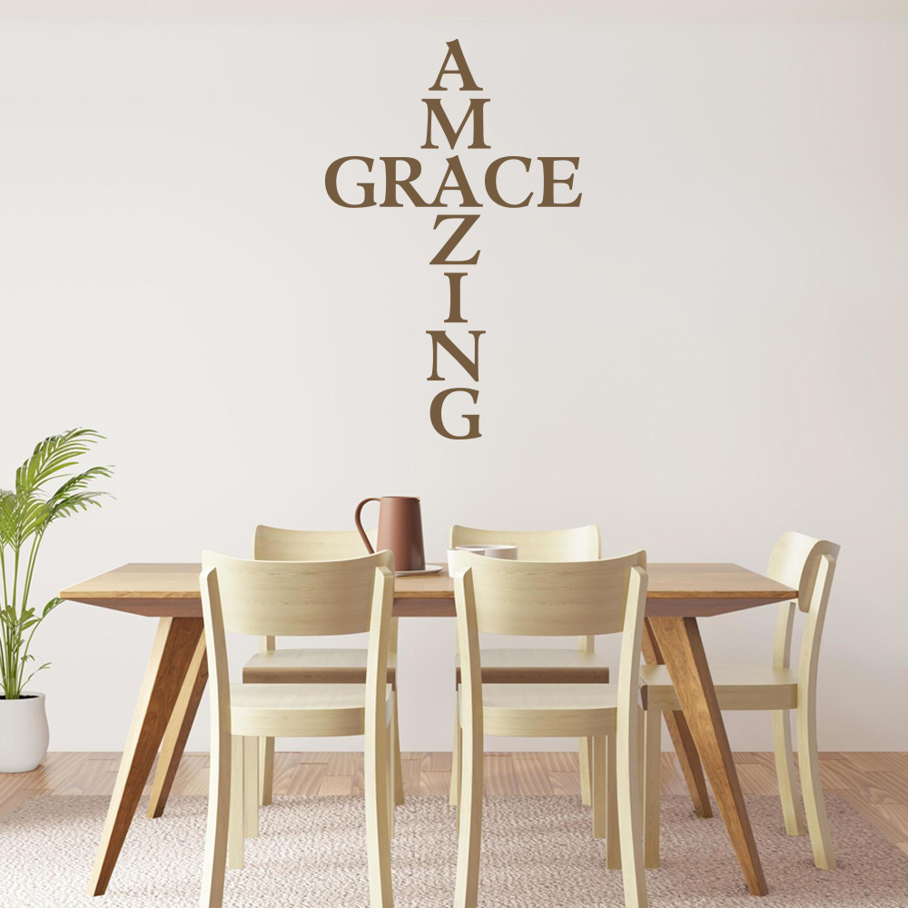Amazing Grace Wall Decal BAMM Graphix