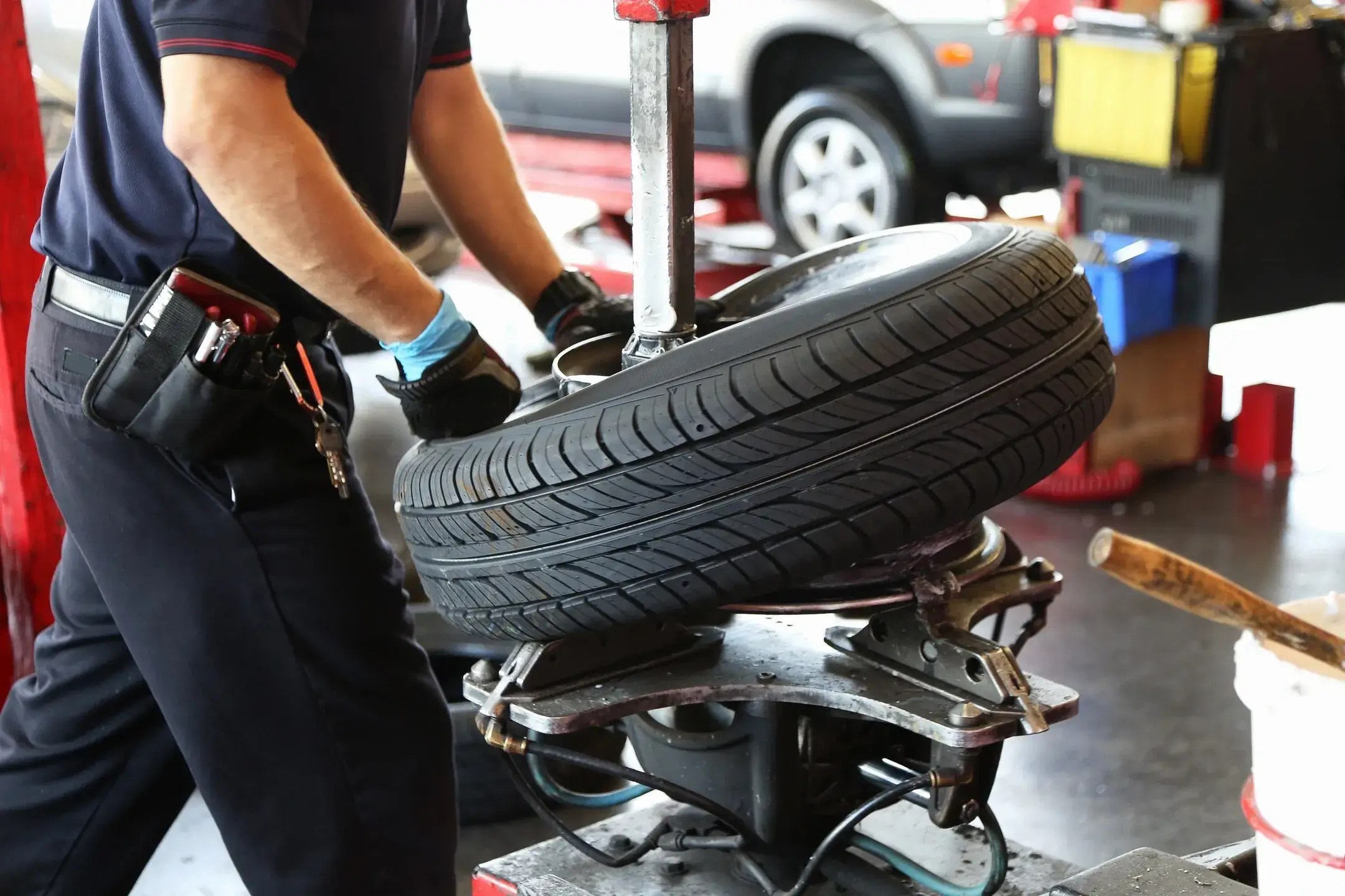 Tire Change Bams Roadside Custom Care Service