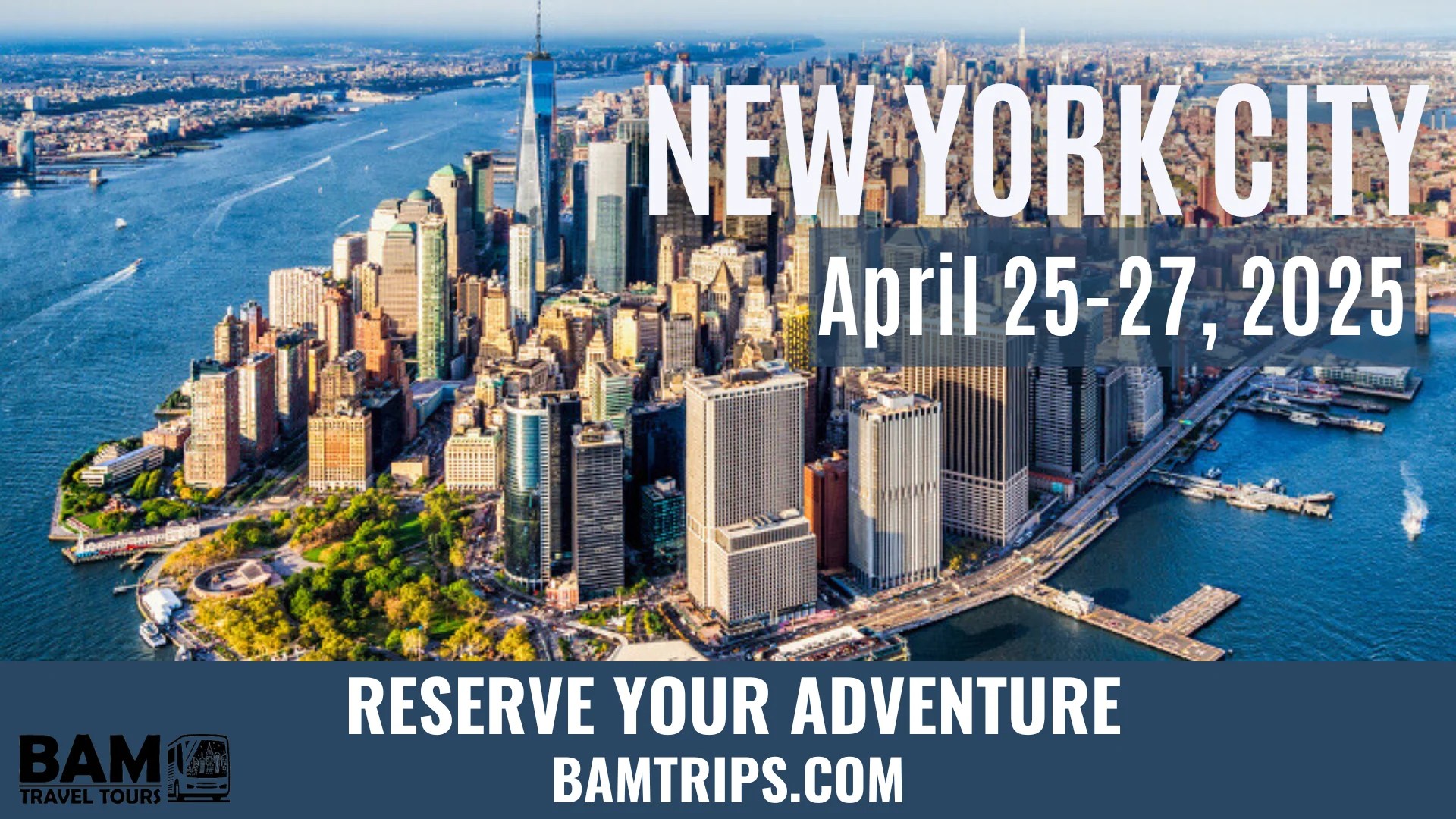 New York City (April 2527, 2025) Knoxville, TN BAMTrips