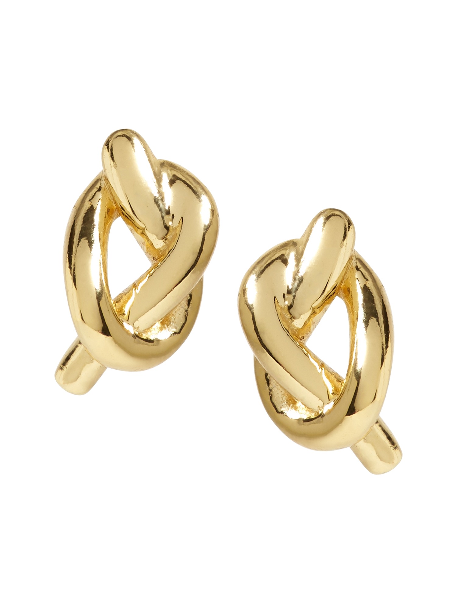 Everyday Luxuries 14k GoldPlated Knot Stud Banana Republic