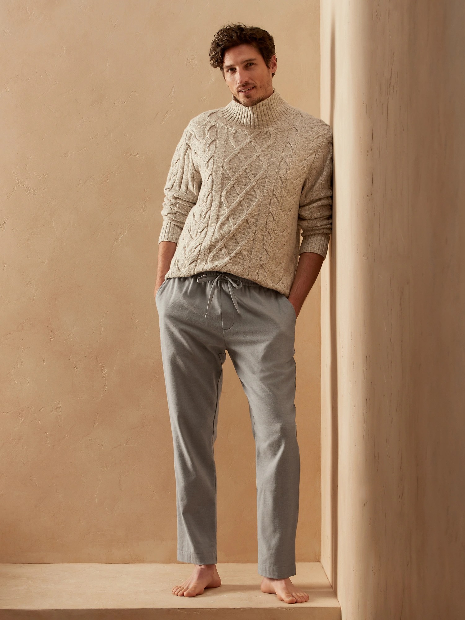 Flannel Pajama Pants Banana Republic