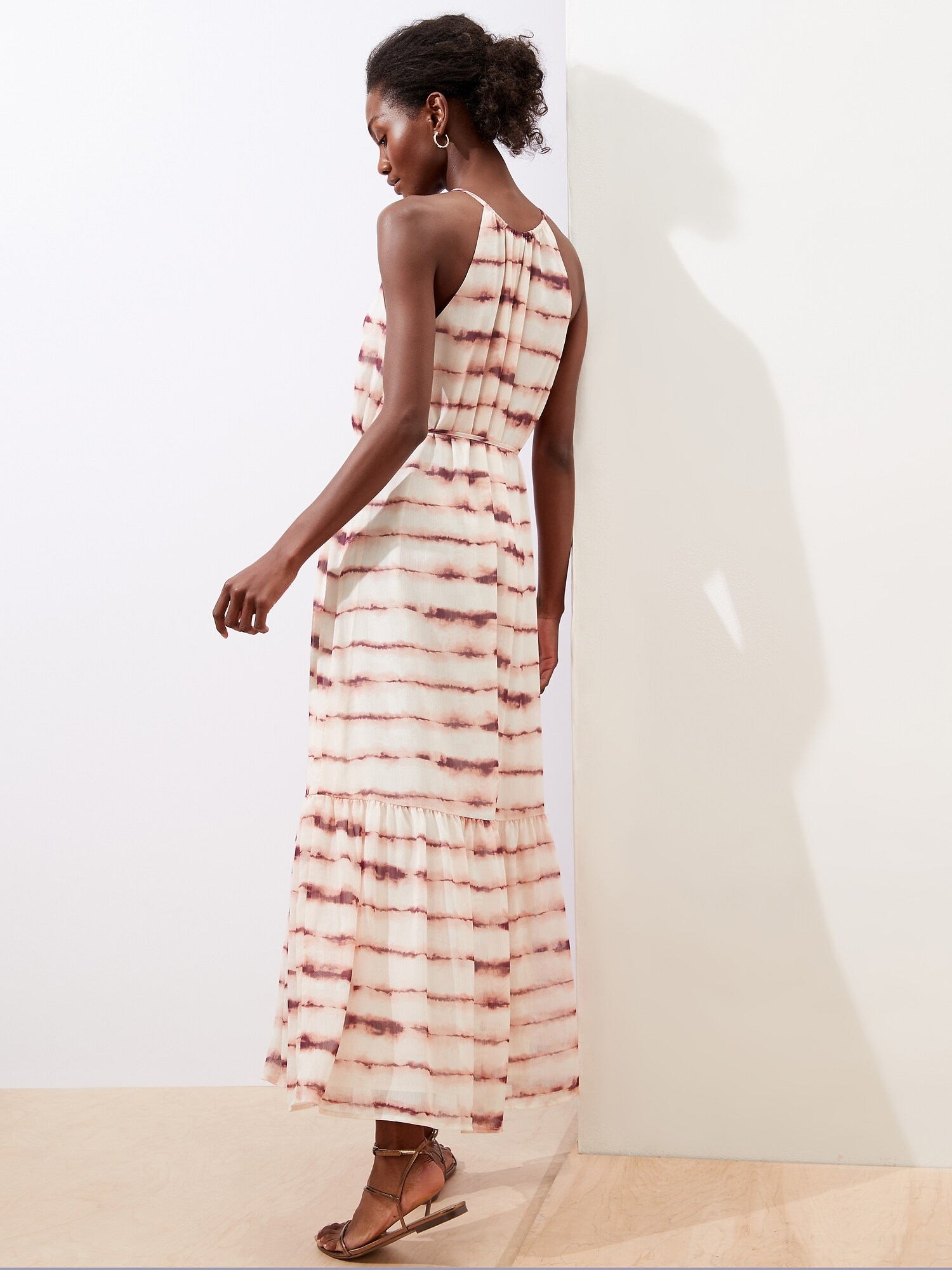 Halter Maxi Dress Banana Republic Factory