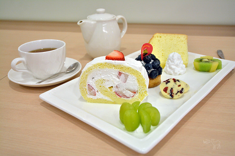 捷運行天宮站:絆 kizuna 洋菓子 草莓蛋糕捲,日式甜點 ,台北中山區下午茶