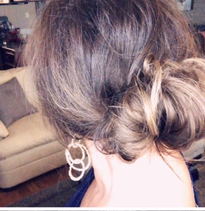 Messy Chignon Updo Beverly Ennis Hoyle
