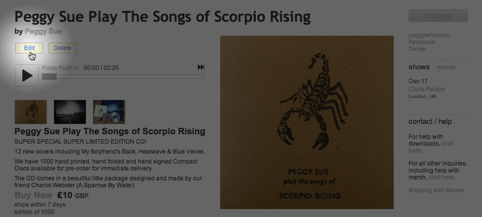 How do I change the order of an album’s tracks? Bandcamp Help Center
