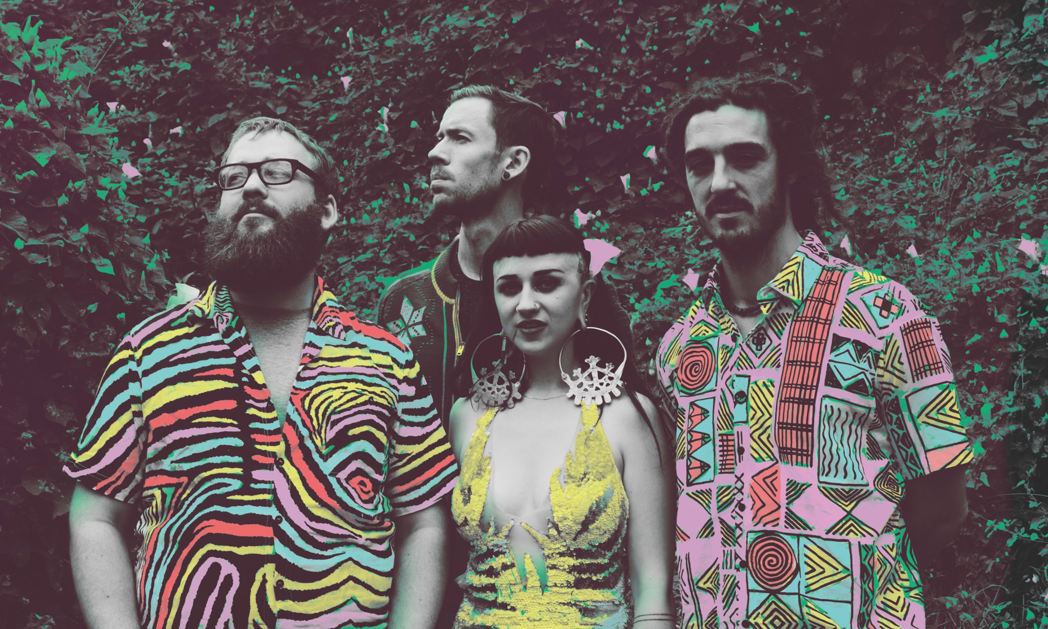 Hiatus Kaiyote Band on the Wall