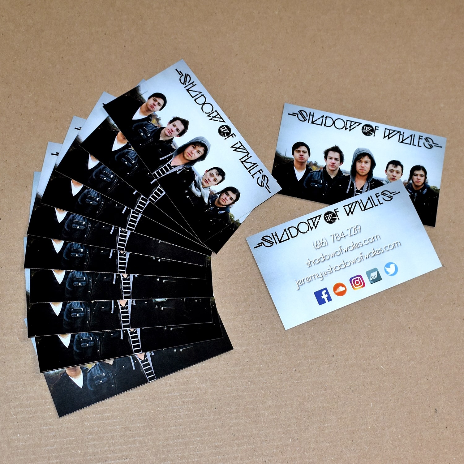 Business Cards for Bands Band Poster Printing and More